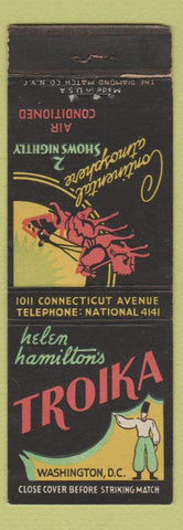 Matchbook Cover - Troika Washington DC