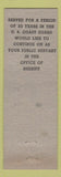 Matchbook Cover - Paul V Long Sheriff Election
