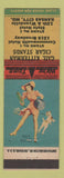 Matchbook Cover - Gail Kitterman Cigars Kansas City MO pinup Terry Says girlie