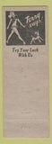 Matchbook Cover - Gail Kitterman Cigars Kansas City MO pinup Terry Says girlie