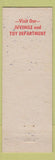 Matchbook Cover - Furinture Outlet Fort Lauderdale FL Good Advice