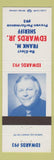 Matchbook Cover - Frank Edwards Jr Election