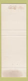 Matchbook Cover - Fetter for Judge election WORN