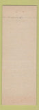 Matchbook Cover - Irwin S Huber Lebanon County Treasurer PA