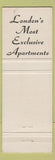 Matchbook Cover - Park Towers Club London ON