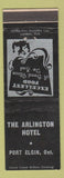 Matchbook Cover - Arlington Hotel Port Elgin ON