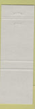 Matchbook Cover - Dumoulin Fishing Tackle Timmins ON