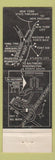 Matchbook Cover - Easterner Motor Lodge Bordentown NJ