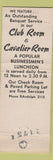 Matchbook Cover - Northgate Cotillion Room Canada