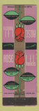 Matchbook Cover - Rose Hotels Jefferson City MO Indianapolis