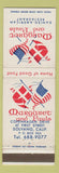Matchbook Cover - Margaret and Pauls Danish American Restaurant Solvang CA