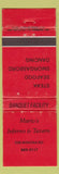 Matchbook Cover - Mario's Ingerno Tavern WORN