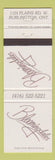 Matchbook Cover - Bloomindales Burlington ON