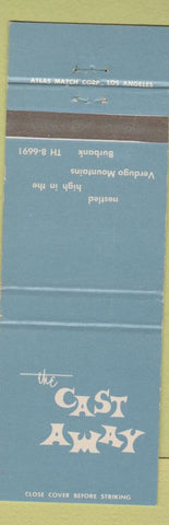 Matchbook Cover - Cast Away Burbank CA