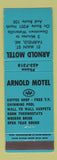 Matchbook Cover - Arnold Motel Waterville Fairfield ME