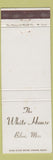 Matchbook Cover - White House Biloxi MS