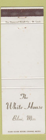 Matchbook Cover - White House Biloxi MS