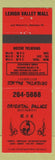 Matchbook Cover - Oriental Palace Chinese Restaurant Whitehall Township PA