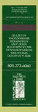 Matchbook Cover - Old Pro's Table House of Beef North Myrtle Beach SC
