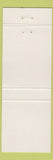 Matchbook Cover - Old Pro's Table House of Beef North Myrtle Beach SC