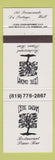 Matchbook Cover - Cote Dadam Restaurant Hull QC