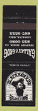 Matchbook Cover - Blackbeard's Galley Grog Lahaina Maui Newport Beach CA pirate