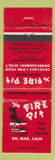 Matchbook Cover - Fire Pit on the Beach Del Mar CA