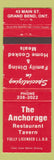 Matchbook Cover - Anchorage Restaurant Grand Bend ON WEAR