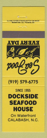 Matchbook Cover - Dockside Seafood House Calabash NC