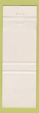 Matchbook Cover - A La Crepe Bretonne Montreal Ste Adele QC Niagara Falls ON