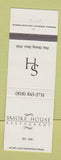 Matchbook Cover - Smoke House Restaurant Burbank CA