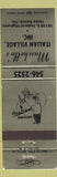 Matchbook Cover - Muschello's Italian Village Hobe Sound FL