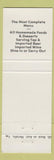 Matchbook Cover - Muschello's Italian Village Hobe Sound FL