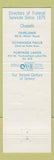Matchbook Cover - Billow's Funeral Home Fairlawn Cuyahoga Falls Portage Lakes OH