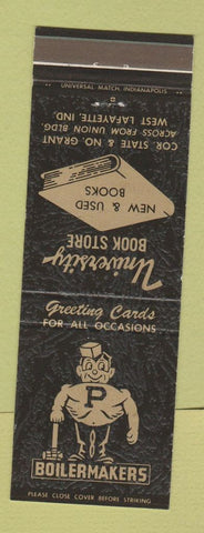 Matchbook Cover - Purdue Boilermakers Lafayette IN book store