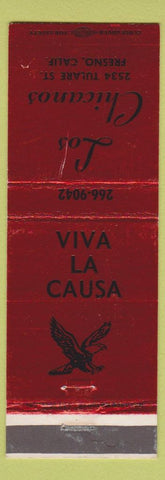 Matchbook Cover - Los Chicanos Fresno CA