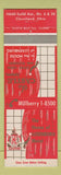 Matchbook Cover - House of Luxenburg Motel Cleveland OH