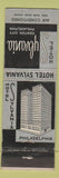 Matchbook Cover - Hotel Sylvania Philadelphia PA