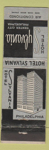 Matchbook Cover - Hotel Sylvania Philadelphia PA