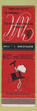 Matchbook Cover - Hotel Webster Hall Pittsburgh PA WEAR