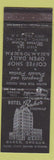 Matchbook Cover - Hotel Baker OR
