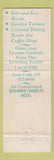 Matchbook Cover - Benjamin Franklin Hotel Philadelphia PA