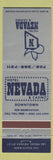 Matchbook Cover - Hotel Nevada Casino Las Vegas NV
