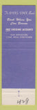 Matchbook Cover - Byers State Bank Byers Colorado columbine flower