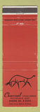 Matchbook Cover - Charcoal Steak House Kitchener ON