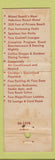 Matchbook Cover - Desert Inn Miami Beach FL WORN