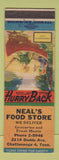 Matchbook Cover - Neal's Food Store Chattanooga TN Fisherman's Luck