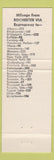 Matchbook Cover - Don W Cook Republican Montroe Orleans County NY Rochester