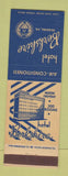 Matchbook Cover - Hotel Berkshire Reading PA