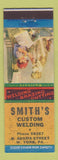 Matchbook Cover - Smith's Custom Welding West York PA Partners